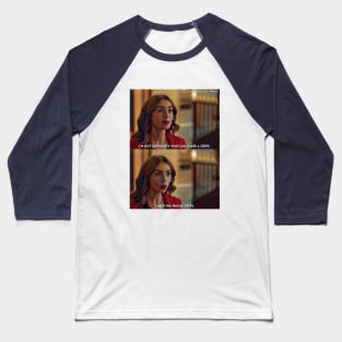 Crepe | Emily In Paris (2020 - present) TV Series Digital Fan Art Baseball T-Shirt